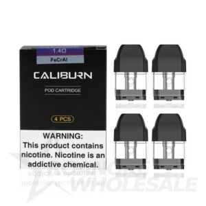 UWELL CALIBURN POD CARTRIDGE 1.4 OHM (2.0) 4PCS
