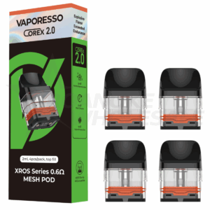 VAPORESSO COREX 2.0 XROS SERIES POD (2ML) 4PCS