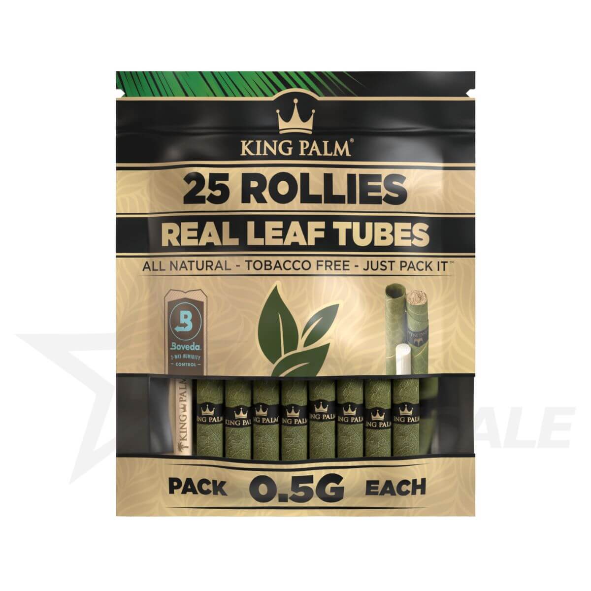 KING PALM ROLLIES (HOLDS 0.5G) 8/25 PACKS