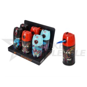CLICKIT SPRAY PAINT TORCH LIGHTER 6PCS [NO SHIPPING]
