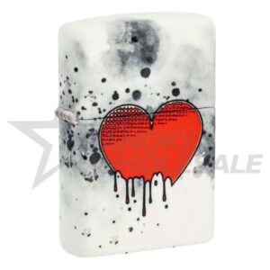 ZIPPO LIGHTER - DRIPPING HEART ($48.95)