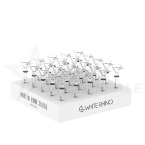 WHITE RHINO MARTINI BOWL SLIDER 25PCS