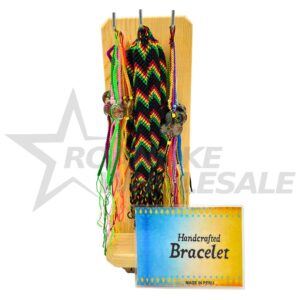 HANDCRAFTED BRACELET DISPLAY 72PCS