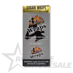 4K'S CIGAR WRAPS CONSUMER PACK 30/4 PACKS
