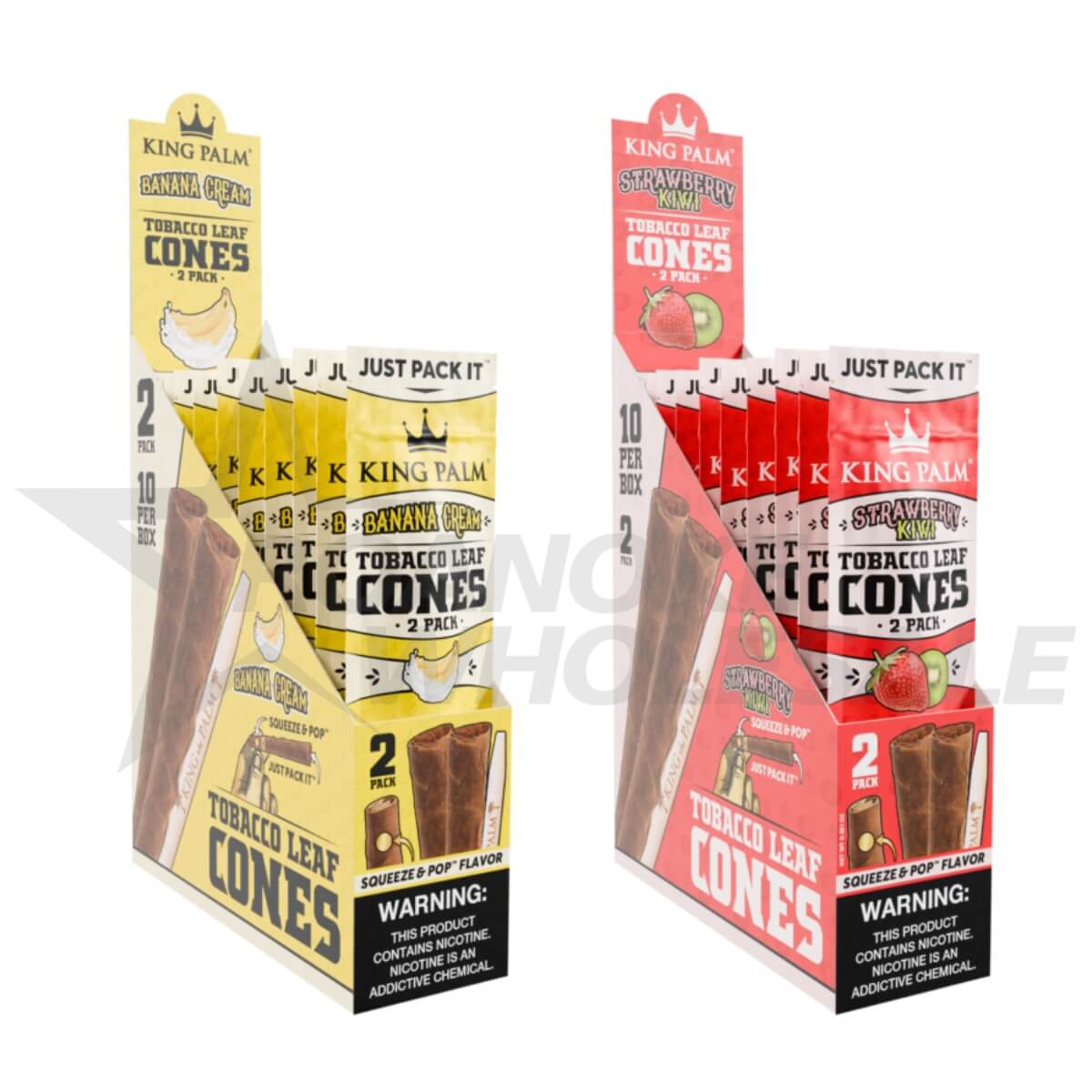 KING PALM TOBACCO LEAF CONES 10/2 PACKS - Image 2