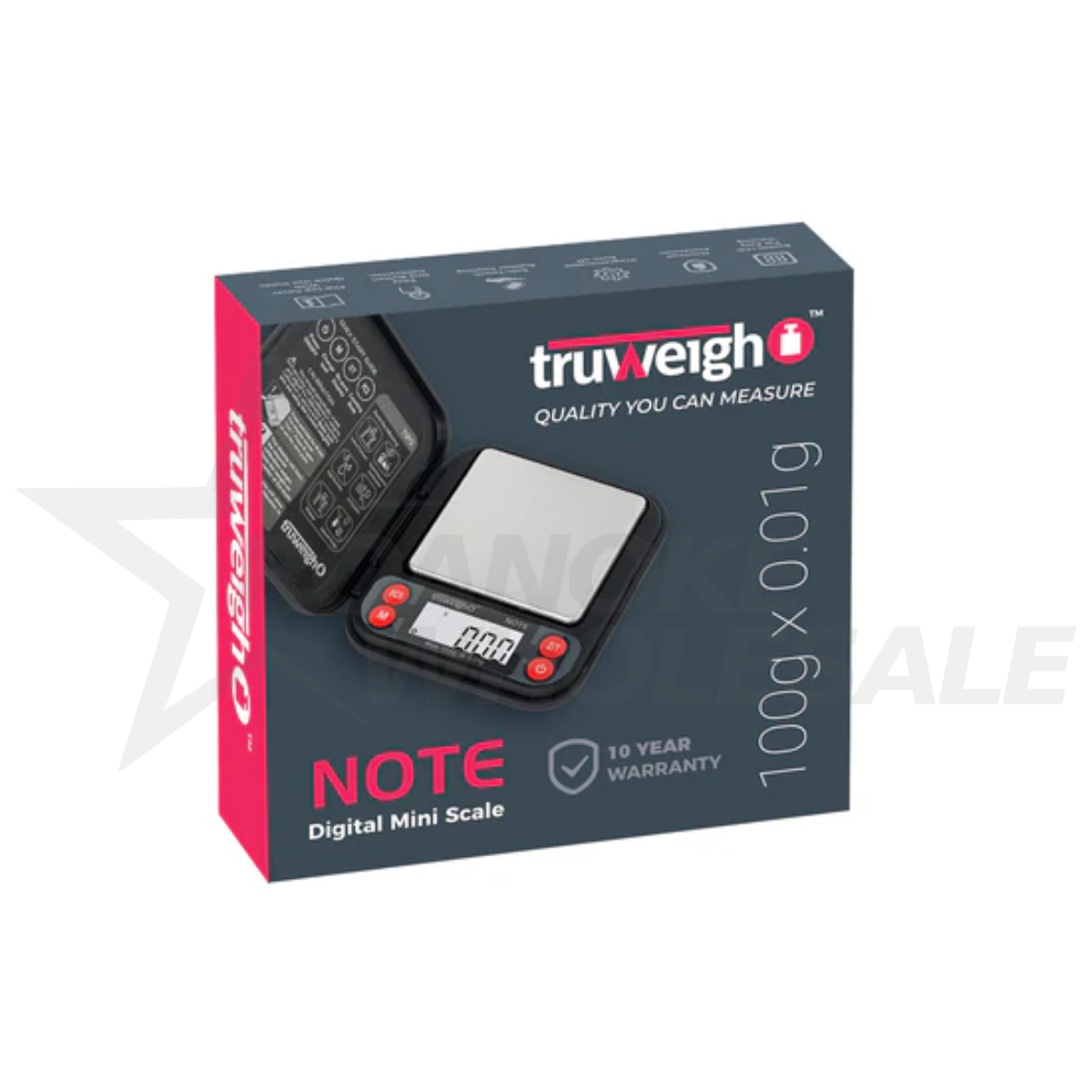 TRUWEIGH NOTE DIGITAL MINI SCALE 100g x 0.01g