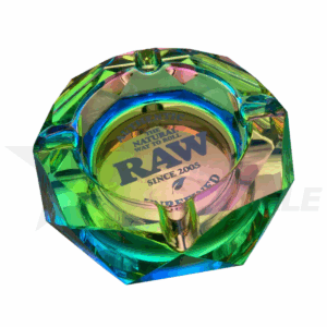 RAW RAINBOW GLASS ASHTRAY