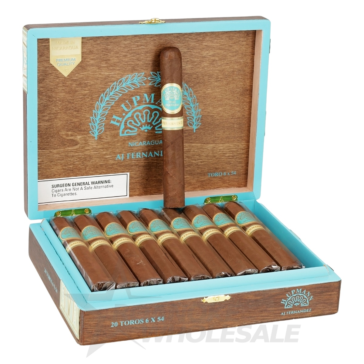 H. UPMANN BY AJ FERNANDEZ TORO CIGARS 6X54 20PCS