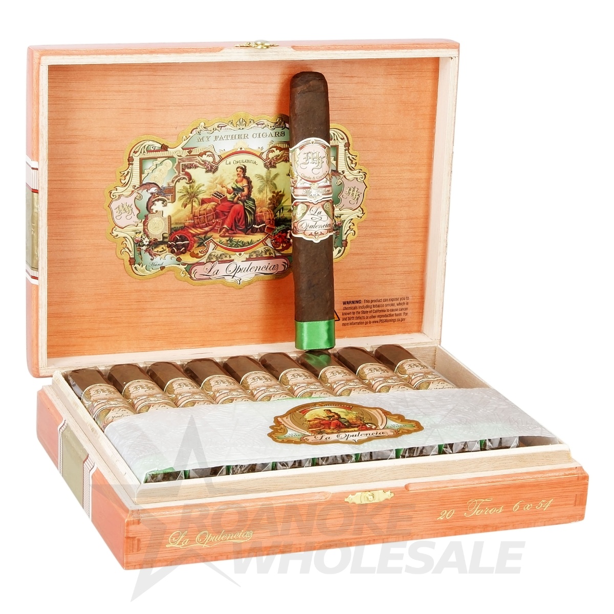 MY FATHER LA OPULENCIA TORO CIGARS 6X54 20PCS