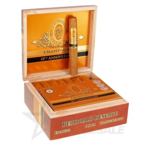 PERDOMO RESERVE 10TH ANNIVERSARY EPICURE CHAMPAGNE CIGARS 6X54 25PCS