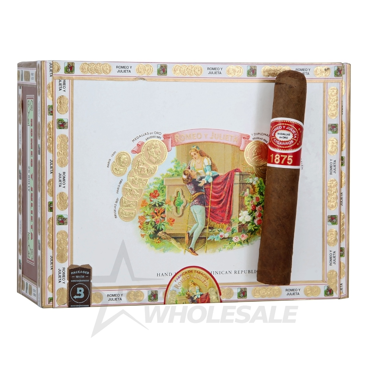 ROMEO Y JULIETA 1875 BULLY CIGARS 5X50 25PCS - Image 2