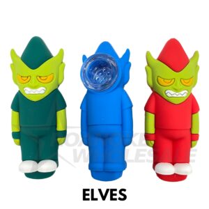 SMALL SILICONE PIPE 10PCS (3")