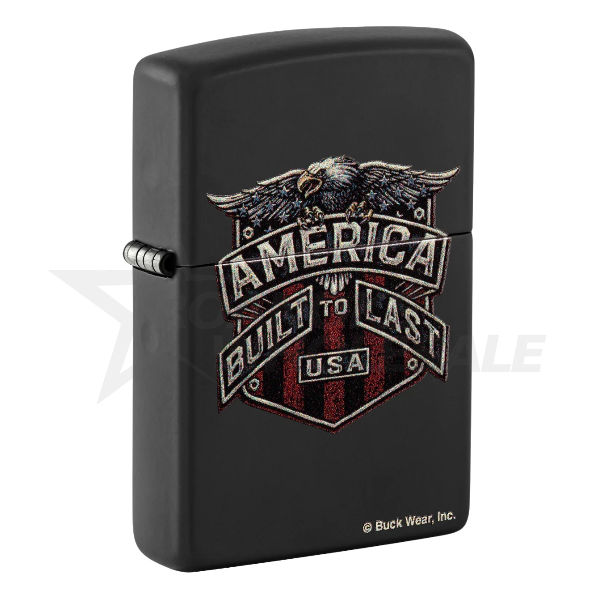 ZIPPO LIGHTER - BUCK WEAR BUILT TO LAST ($33.95)
