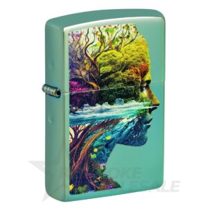 ZIPPO LIGHTER - FACE OF NATURE ($36.95)