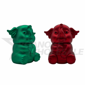 ELEPHANT MIXED COLORS 63MM GRINDER 6PCS