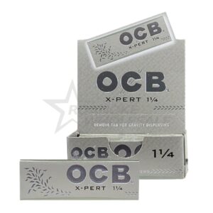 OCB X-PERT 1&1/4 ROLLING PAPERS 24 BOOKLETS