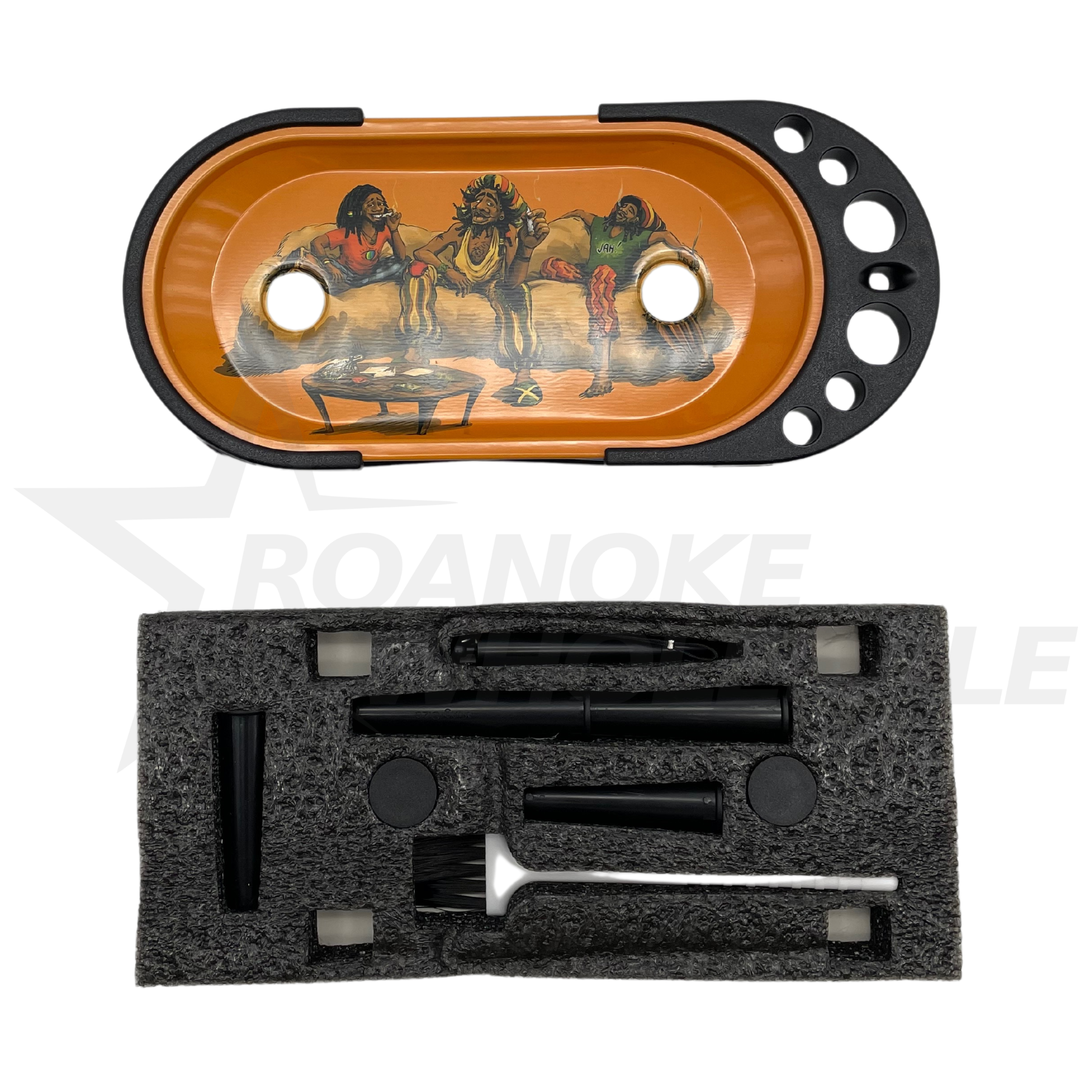 SMALL CONE ROLLING CONSOLE TRAY - Image 2