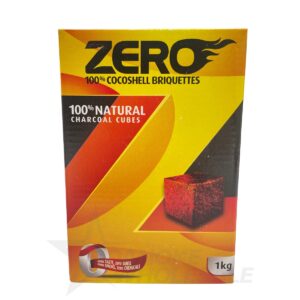 ZERO 100% NATURAL CHARCOAL CUBES 72PCS