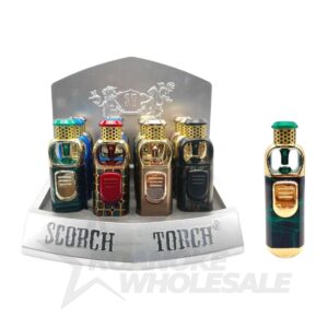SCORCH TORCH - STANDING PENCIL TORCH W/OPENING AT TOP 12PCS (61795) [NO SHIPPING]