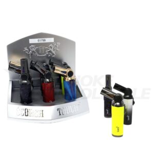 SCORCH TORCH - BENDABLE ANGLE TURBO METALLIC COLOR 9PCS (61799) [NO SHIPPING]