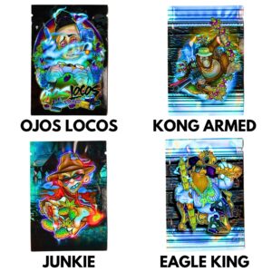 MEDIUM MYLAR BAGS 7x10cm 100PCS