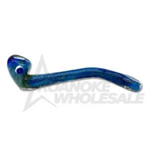 GLASS HAND PIPE - OPAQUE GANDALF STYLE 8"