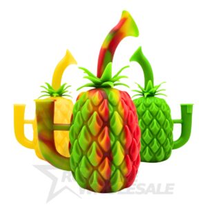PINEAPPLE SILICONE WATER PIPE (7")