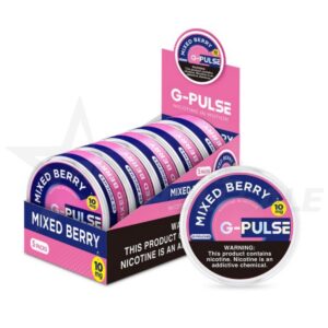 GEEK BAR G-PULSE NICOTINE POUCHES 10MG 5/20 PACKS