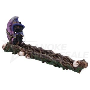 FUJIMA WITCH CAT INCENSE BURNER