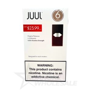 JUUL PODS 5% 6PK - VIRGINIA TOBACCO