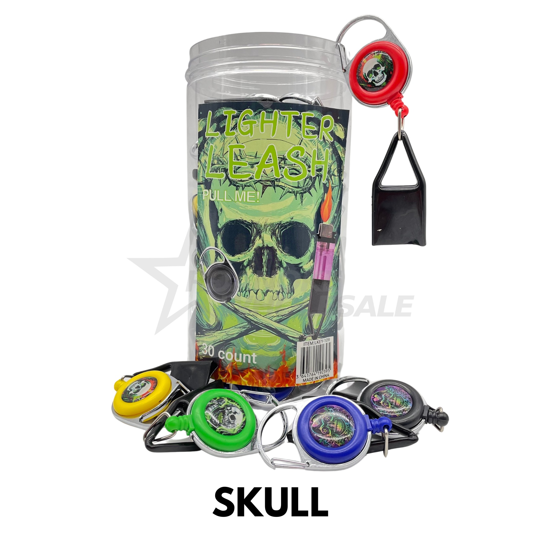 LIGHTER LEASH JAR 30PCS - Image 2