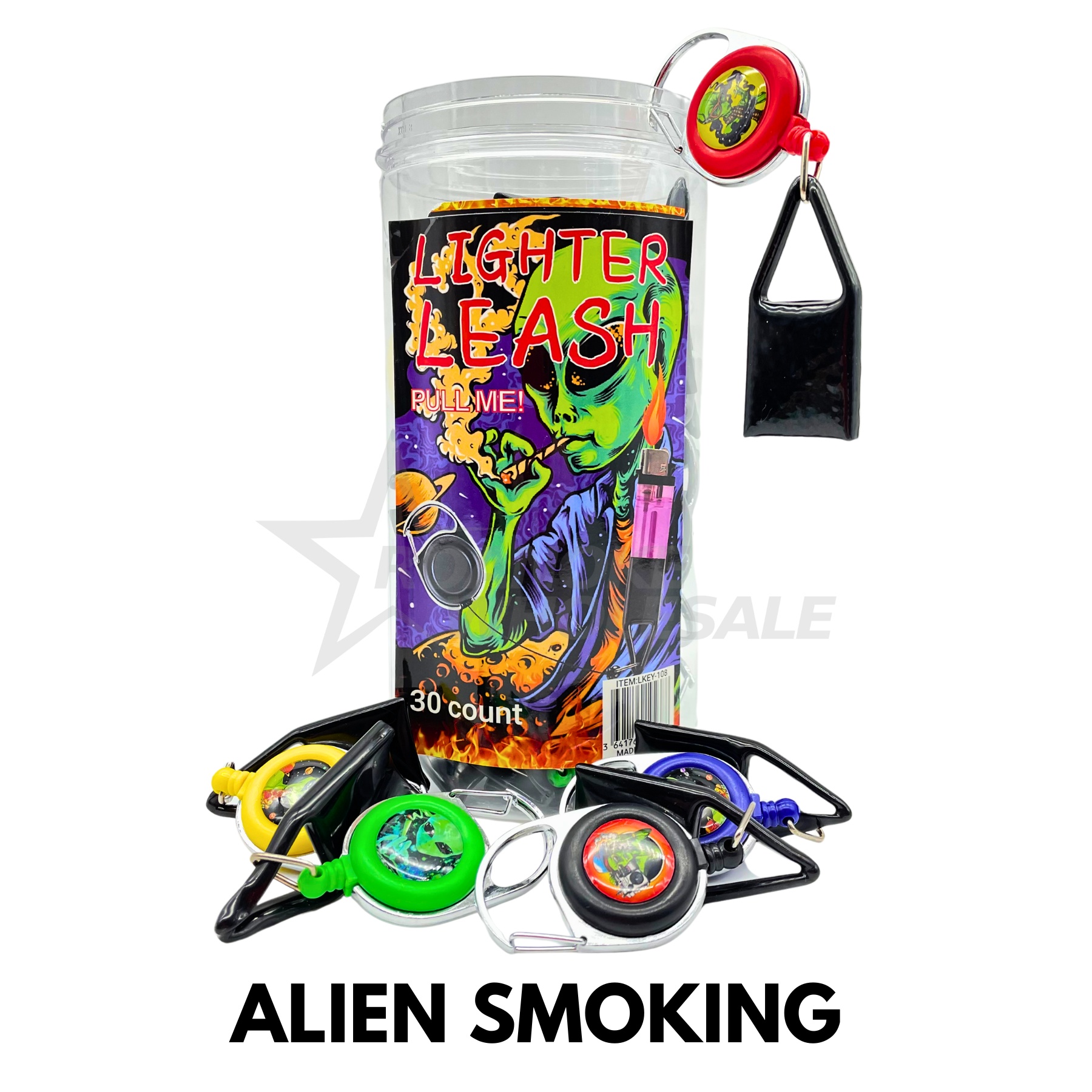 LIGHTER LEASH JAR 30PCS - Image 3