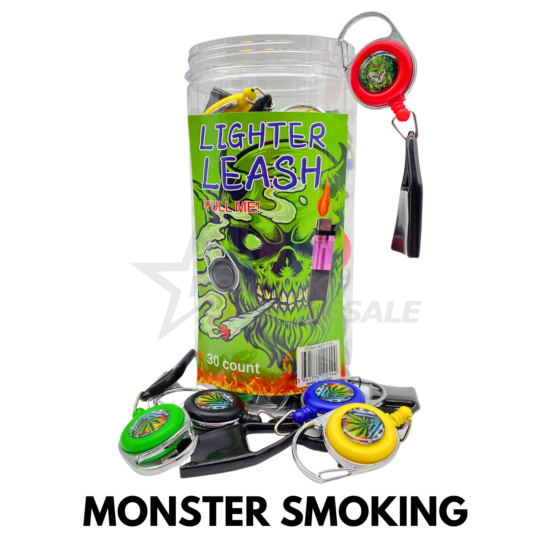 LIGHTER LEASH JAR 30PCS - Image 4