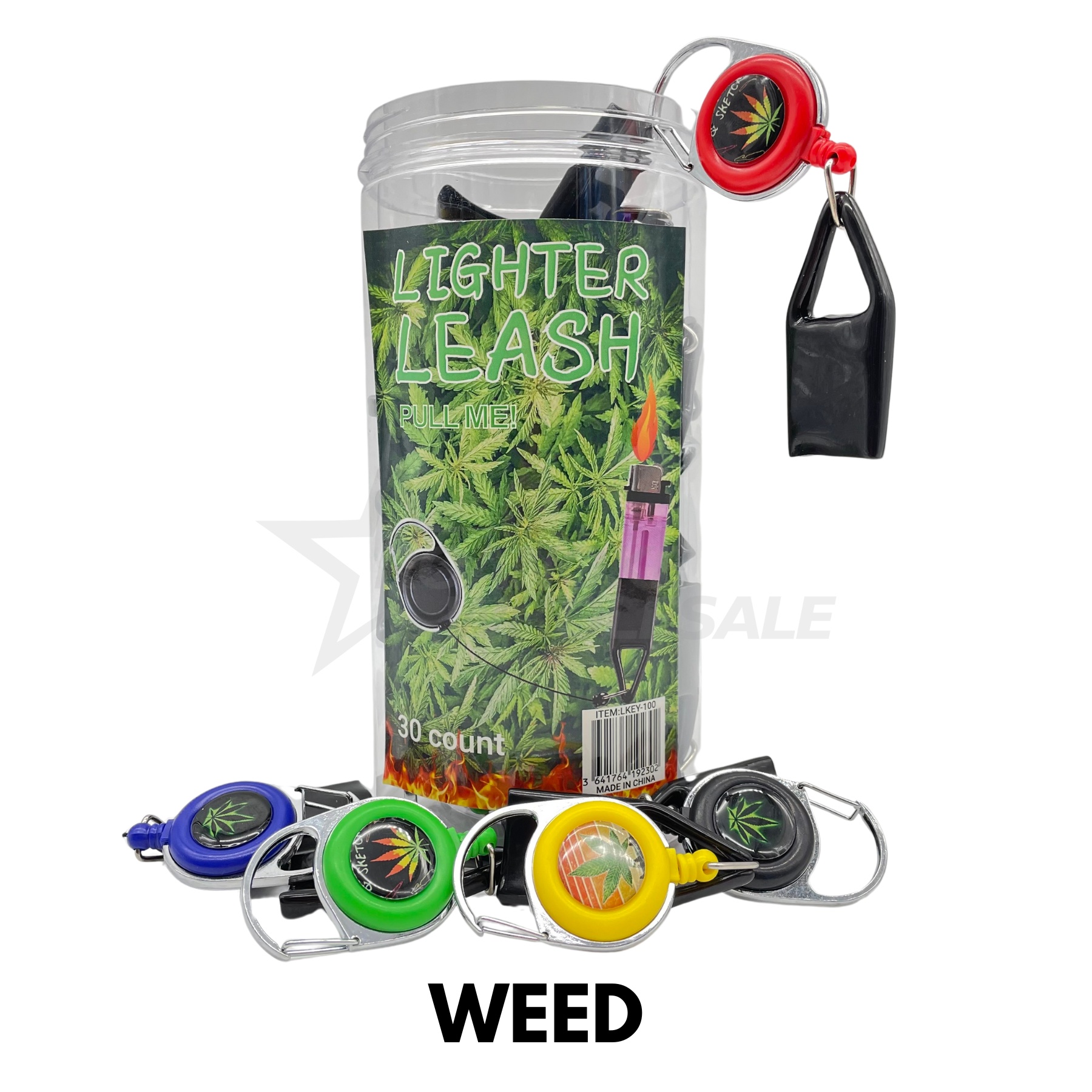 LIGHTER LEASH JAR 30PCS - Image 5