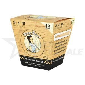 BLAZY SUSAN 1&1/4 SIZE PREMIUM CONES 21/6 PACKS
