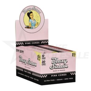 BLAZY SUSAN 1&1/4 SIZE PINK CONES 20/12 PACKS