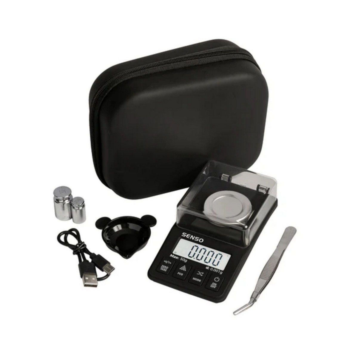 TRUWEIGH SENSO DIGITAL MILIGRAM SCALE 50G X 0.001G - Image 2