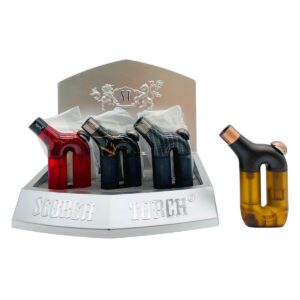 SCORCH TORCH - CLEAR BODY ABSTRACT PREMIUM TORCH 9PCS (61789) [NO SHIPPING]