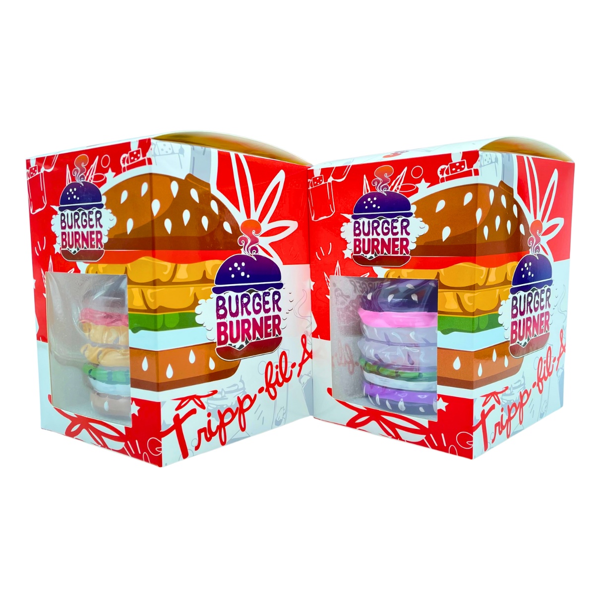 DABTIZED BURGER BURNER WATER PIPE 5" - Image 2