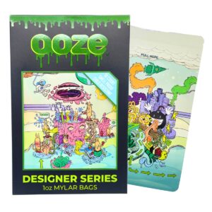 OOZE 1OZ MYLAR BAGS DESIGNER SERIES 10PCS