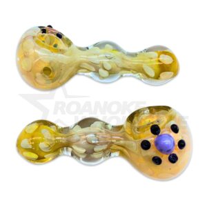 GLASS SPOON PIPE 4.5" 2PCS