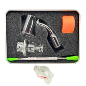 QUARTZ XL BUCKET BANGER 14MM MALE 45 DEGREE KIT