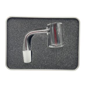 QUARTZ XL BUCKET BANGER FLAT TOP 14MM MALE 90 DEGREE