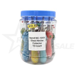 GLASS NECTAR COLLECTOR JAR 15PCS [NO SHIPPING]