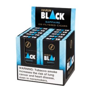 DJARUM FILTERED CIGARS 10/12 PACKS - BLACK SAPPHIRE
