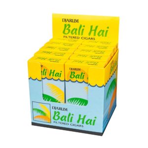 DJARUM FILTERED CIGARS 10/12 PACKS - BALI HAI