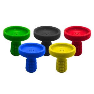 ZEBRA SMOKE SILICONE HOOKAH HEAD GRENADE BOWL