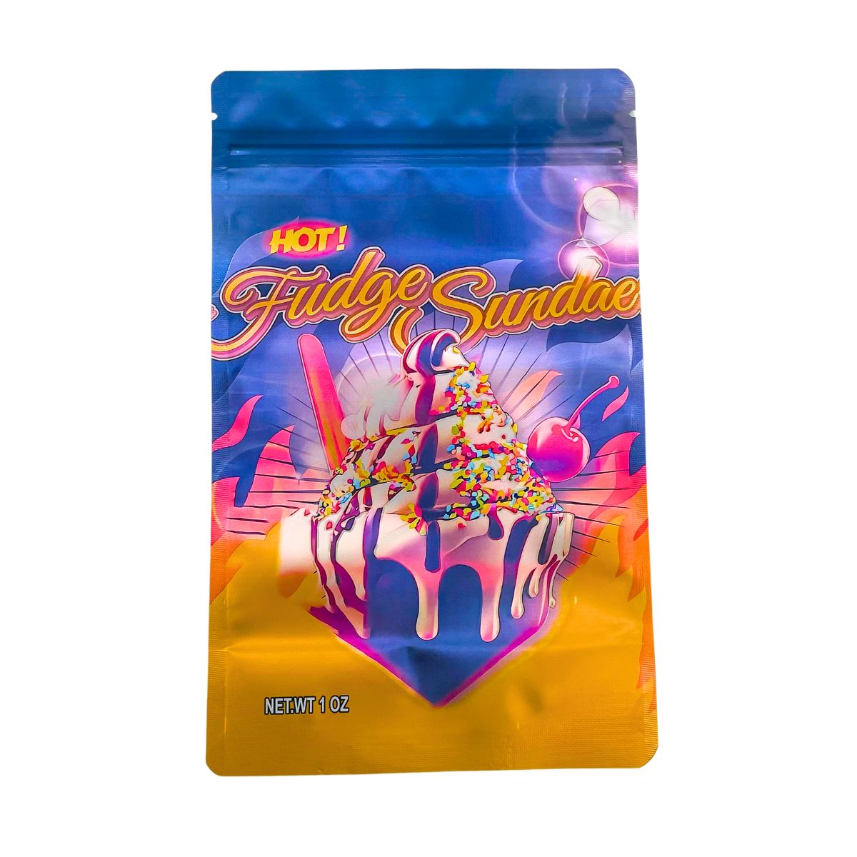 1OZ SMELL PROOF MYLAR BAG 5"X8" 50PCS