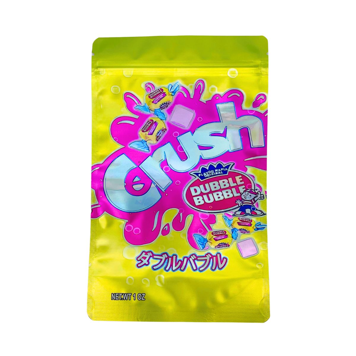 1OZ SMELL PROOF MYLAR BAG 5"X8" 50PCS - Image 2