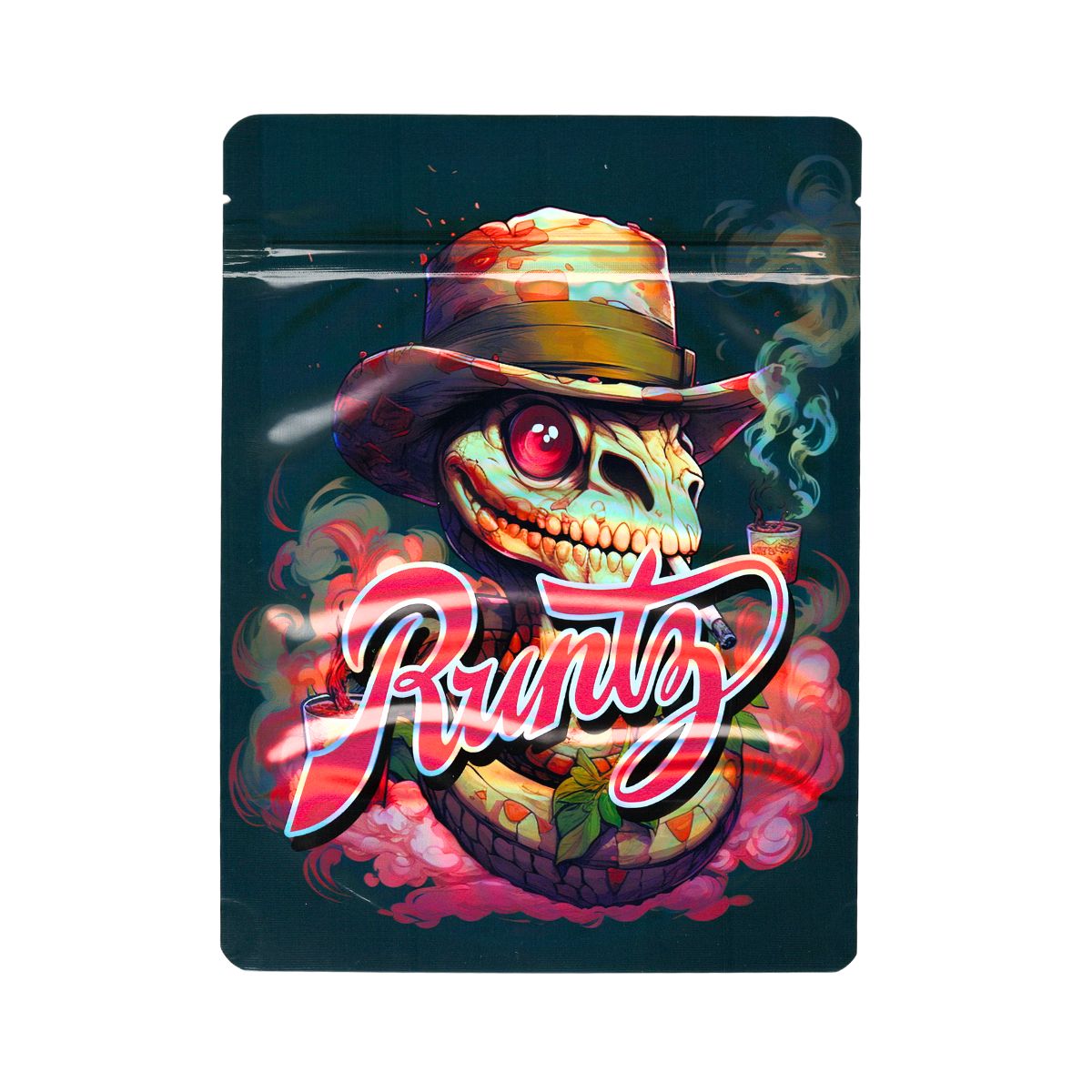 1OZ SMELL PROOF MYLAR BAG 5"X8" 50PCS - Image 6